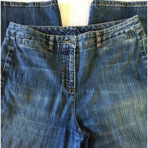 Talbots 12 Jeans Stretch Crop 24.5 Inseam